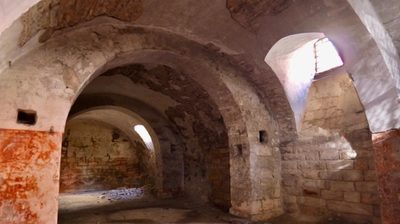 Ampio Magazzino / Cantina d'Epoca per Olio e Vino (297 mq) – Unibile con Cantina Adiacente – Ideale per Affinamento, Stoccaggio Alimentare e Deposito Merci (Barletta - Corso Cavour) a Barletta